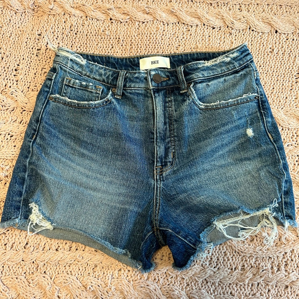 BKE rigid denim shorts 29
